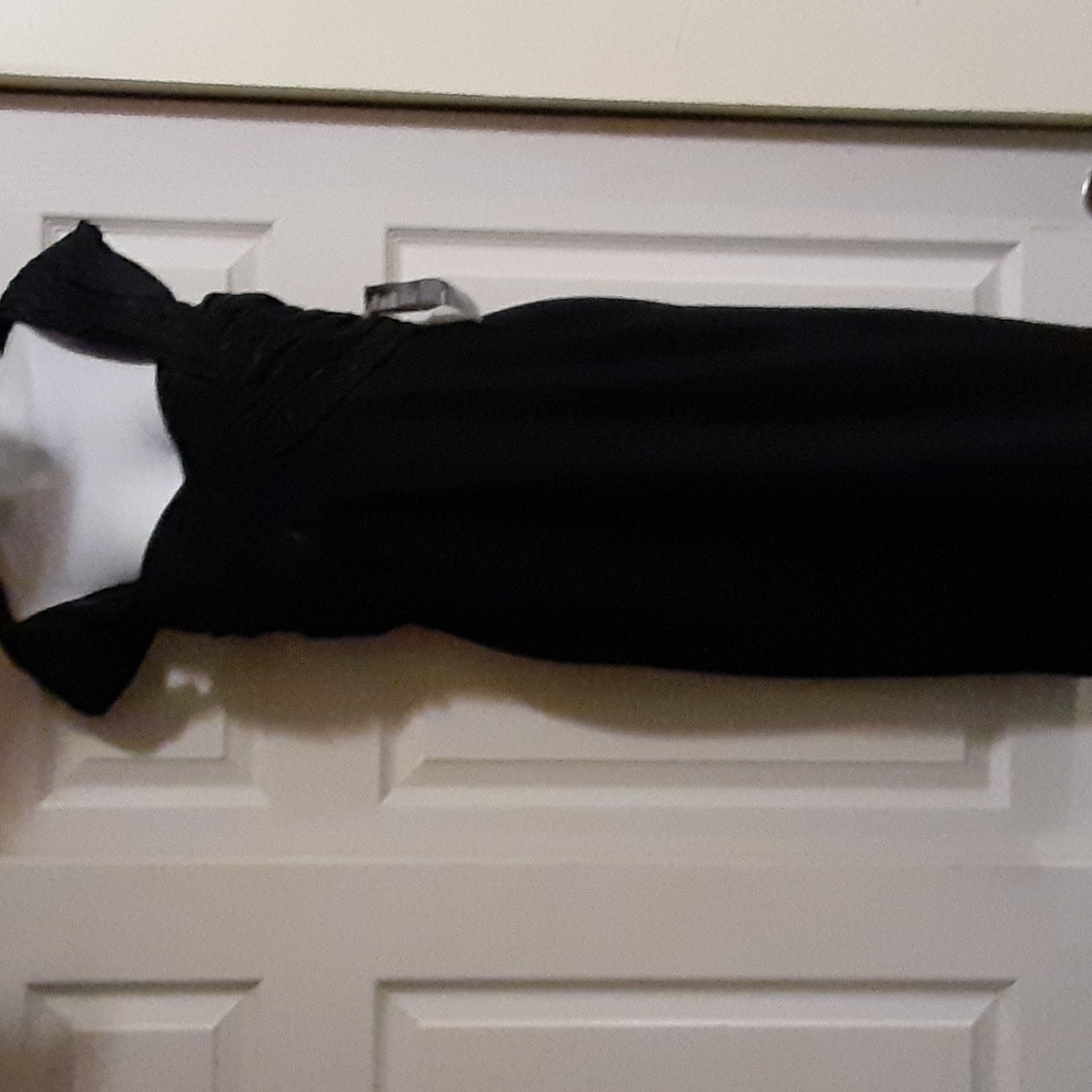 ** TADASHI COLLECTION  BLACK COCKTAIL DRESS